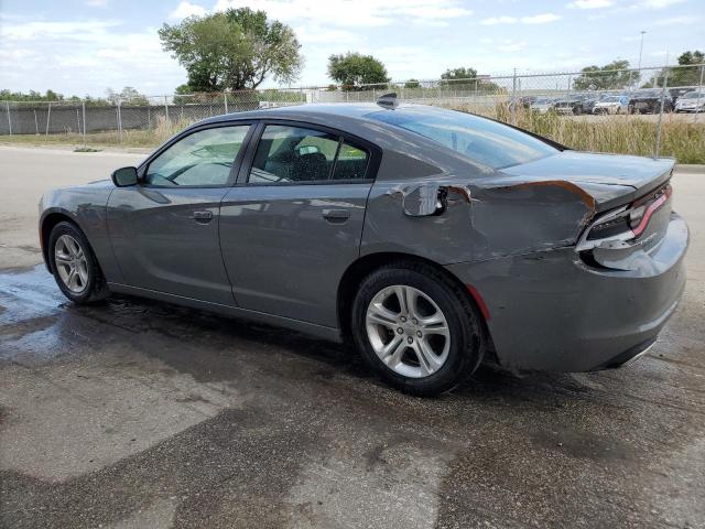 2C3CDXBG4PH635933 - 2023 DODGE CHARGER SXT GRAY photo 2