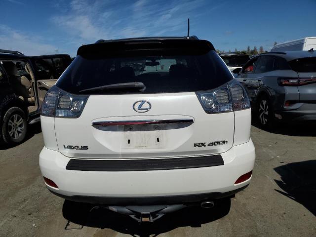 JTJHW31U760042143 - 2006 LEXUS RX 400 WHITE photo 6