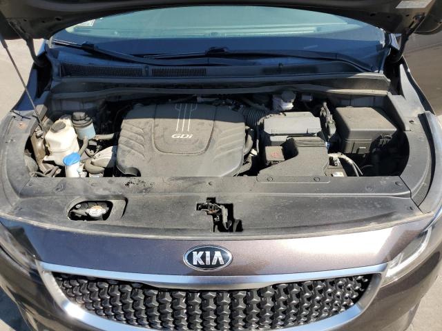 KNDMB5C17G6208672 - 2016 KIA SEDONA LX GRAY photo 12