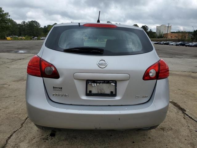 JN8AS58V29W445284 - 2009 NISSAN ROGUE S SILVER photo 6