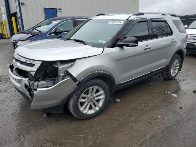 1FMHK8D83BGA29512 - 2011 FORD EXPLORER XLT SILVER photo 1