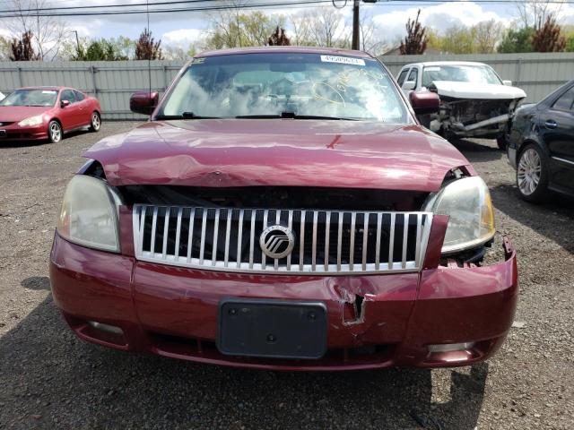 1MEHM421X7G611559 - 2007 MERCURY MONTEGO PREMIER RED photo 5