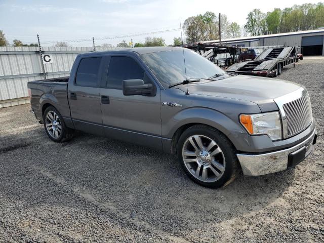 1FTPW12V49KC72418 - 2009 FORD F150 SUPERCREW GRAY photo 4