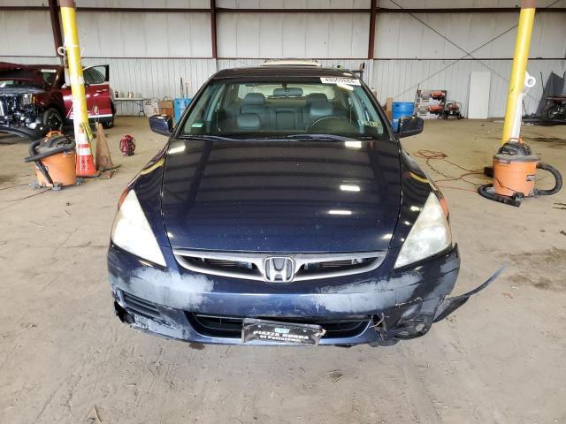 1HGCM56877A044322 - 2007 HONDA ACCORD EX BLUE photo 5