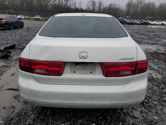 1HGCM66575A028629 - 2005 HONDA ACCORD EX WHITE photo 6