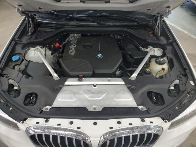 5UXTR7C59KLF27329 - 2019 BMW X3 SDRIVE30I WHITE photo 11