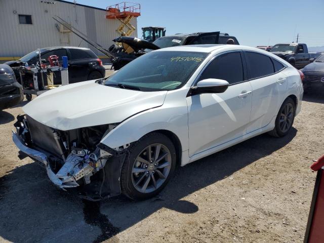 19XFC1F76KE004012 - 2019 HONDA CIVIC EXL WHITE photo 1