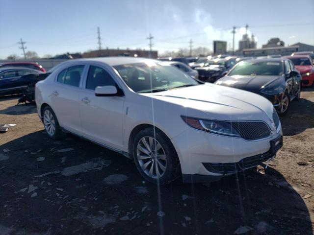 1LNHL9DK8FG604126 - 2015 LINCOLN MKS WHITE photo 4