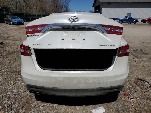 4T1BK1EB4DU019258 - 2013 TOYOTA AVALON BASE 白色 照片 6