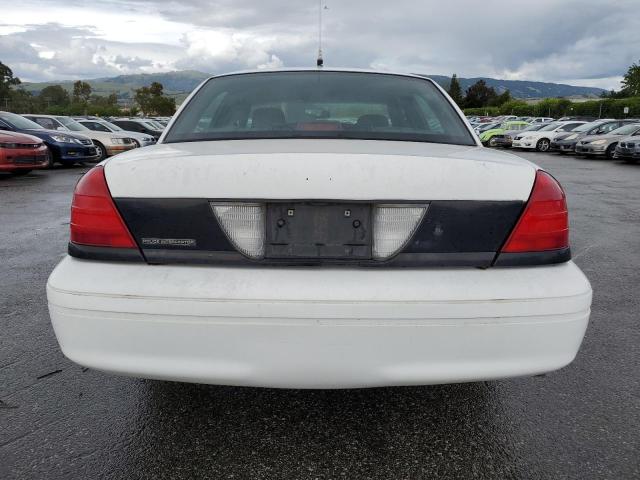 2FAHP71W24X120485 - 2004 FORD CROWN VICT POLICE INTERCEPTOR WHITE photo 6