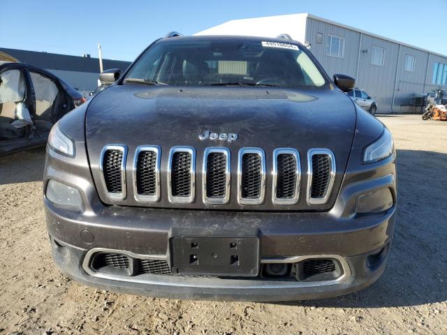 1C4PJLDS5FW596303 - 2015 JEEP CHEROKEE LIMITED GRAY photo 5