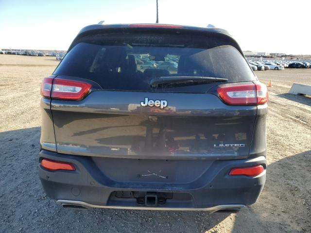 1C4PJLDS5FW596303 - 2015 JEEP CHEROKEE LIMITED GRAY photo 6