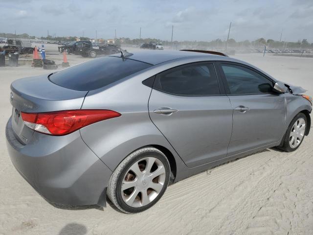 KMHDH4AE5DU738060 - 2013 HYUNDAI ELANTRA GLS SILVER photo 3