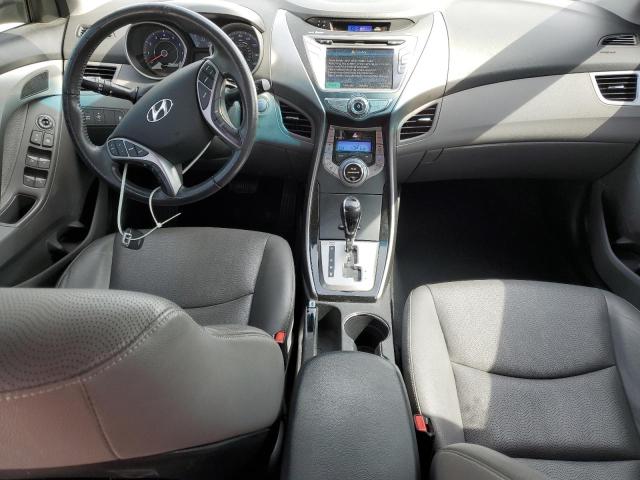 KMHDH4AE5DU738060 - 2013 HYUNDAI ELANTRA GLS SILVER photo 8