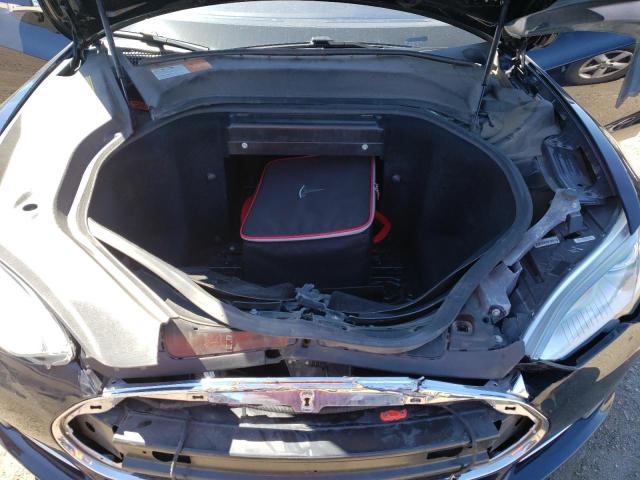 5YJSA1H12EFP28467 - 2014 TESLA MODEL S 蓝色 照片 11