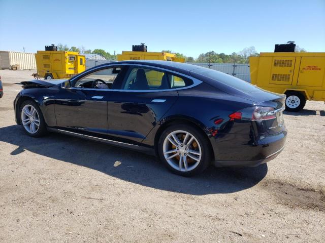 5YJSA1H12EFP28467 - 2014 TESLA MODEL S 蓝色 照片 2