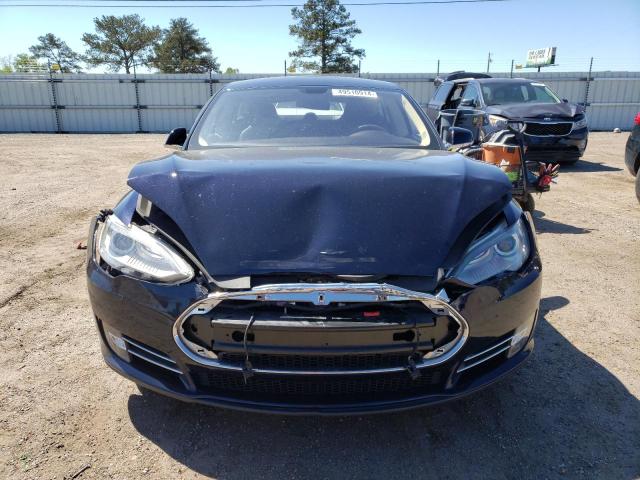 5YJSA1H12EFP28467 - 2014 TESLA MODEL S 蓝色 照片 5