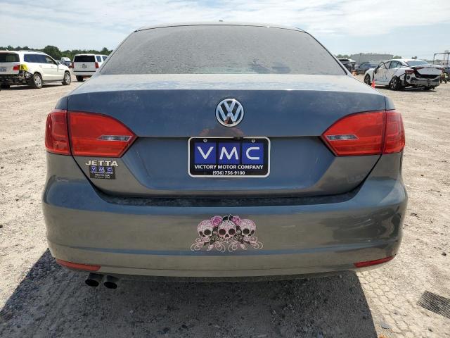 3VW1K7AJXCM378999 - 2012 VOLKSWAGEN JETTA BASE 灰色 照片 6