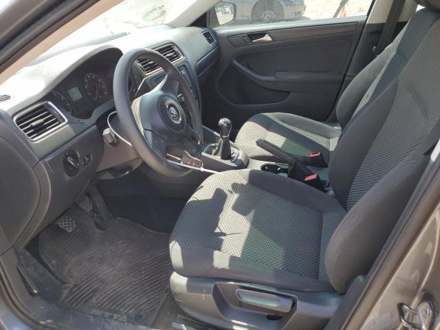 3VW1K7AJXCM378999 - 2012 VOLKSWAGEN JETTA BASE 灰色 照片 7