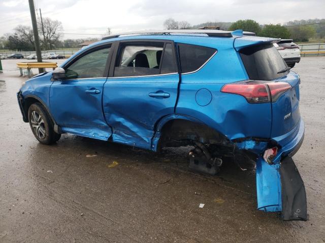 JTMZFREV4JJ164619 - 2018 TOYOTA RAV4 LE BLUE photo 2