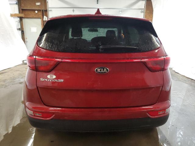 KNDPMCAC1J7408593 - 2018 KIA SPORTAGE LX MAROON photo 6