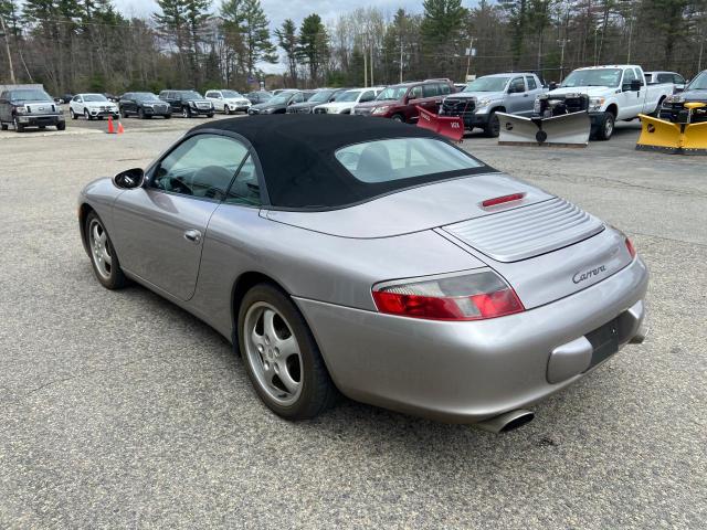 WP0CA29902S654771 - 2002 PORSCHE 911 CARRERA 2 GRAY photo 3