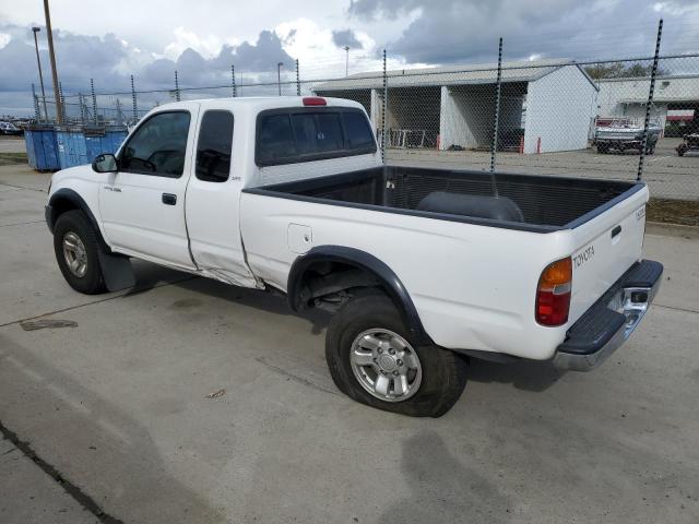 4TASN92N5YZ663753 - 2000 TOYOTA TACOMA XTRACAB PRERUNNER თეთრი ფოტო 2