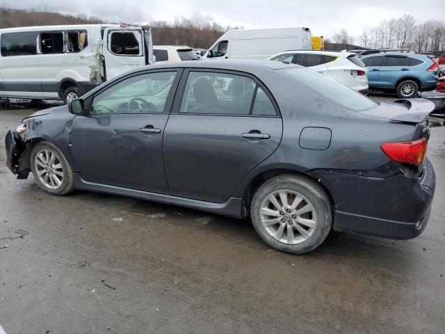 2T1BU40E59C072833 - 2009 TOYOTA COROLLA BASE GRAY photo 2