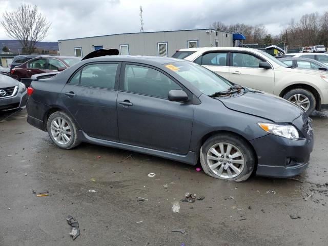 2T1BU40E59C072833 - 2009 TOYOTA COROLLA BASE GRAY photo 4