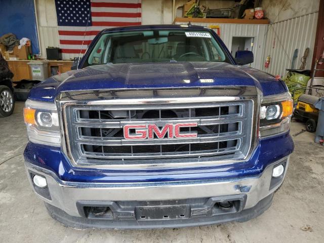 3GTU2UEC5EG429742 - 2014 GMC SIERRA K1500 SLE BLUE photo 5