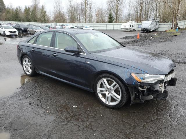 WAUHMAFC4FN029833 - 2015 AUDI A6 PRESTIGE Mavi foto 4