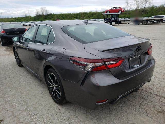 4T1G11AK3PU748306 - 2023 TOYOTA CAMRY SE NIGHT SHADE GRAY photo 2