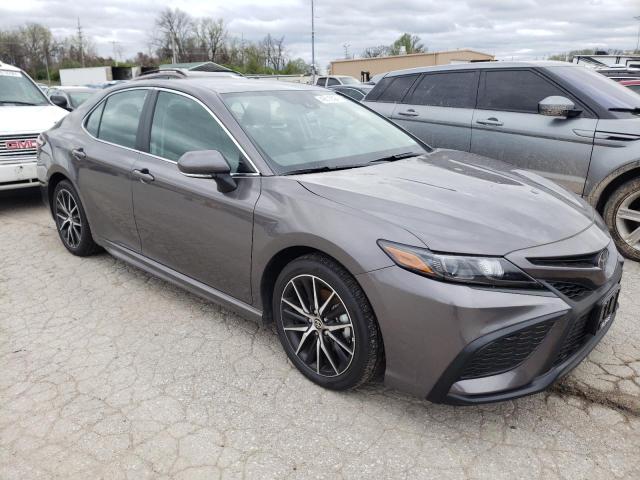 4T1G11AK3PU748306 - 2023 TOYOTA CAMRY SE NIGHT SHADE GRAY photo 4