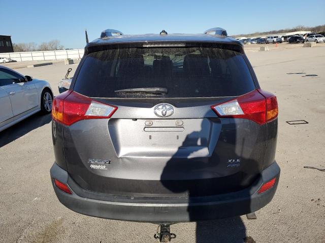 2T3RFREVXFW254706 - 2015 TOYOTA RAV4 XLE GRAY photo 6