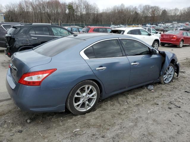 1N4AA5AP8AC814154 - 2010 NISSAN MAXIMA S BLUE photo 3