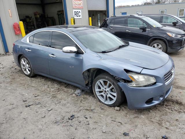 1N4AA5AP8AC814154 - 2010 NISSAN MAXIMA S BLUE photo 4