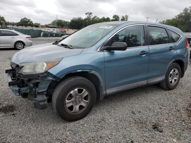 2HKRM3H35EH505408 - 2014 HONDA CR-V LX BLUE photo 1