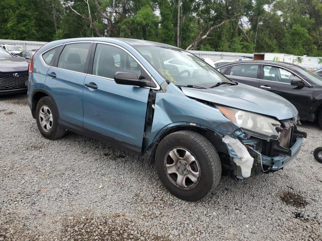 2HKRM3H35EH505408 - 2014 HONDA CR-V LX BLUE photo 4