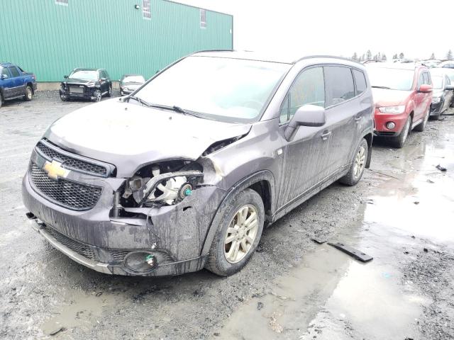 KL77P2EM9CK508037 - 2012 CHEVROLET ORLANDO LT GRAY photo 1