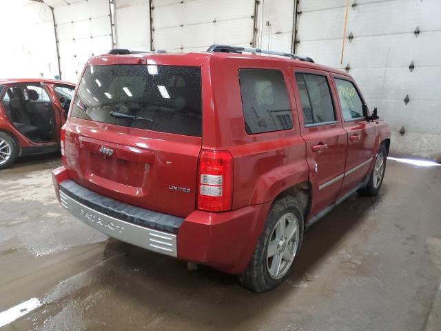 1J4NT4GB2AD565124 - 2010 JEEP PATRIOT LIMITED BURGUNDY photo 3