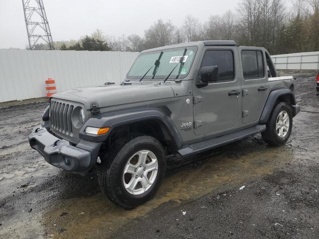 1C4HJXDG0JW272689 - 2018 JEEP WRANGLER U SPORT GRAY photo 1