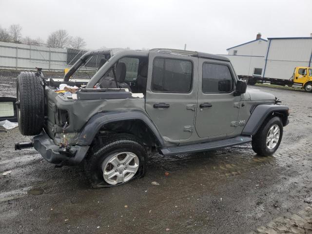 1C4HJXDG0JW272689 - 2018 JEEP WRANGLER U SPORT GRAY photo 3