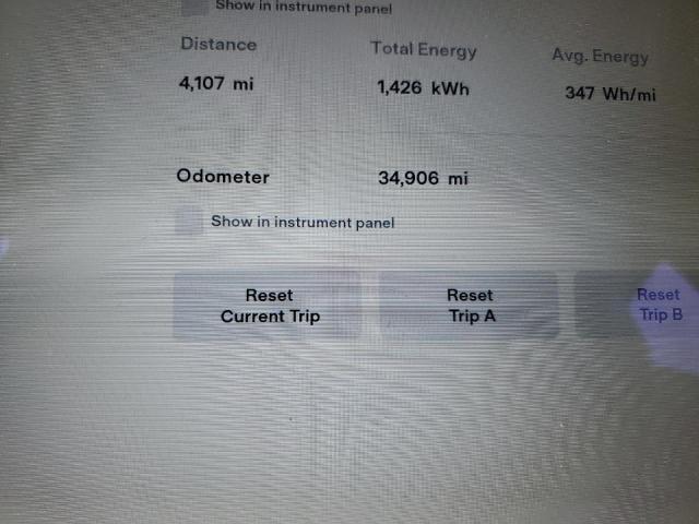 5YJSA1E15HF198312 - 2017 TESLA MODEL S შავი ფოტო 9