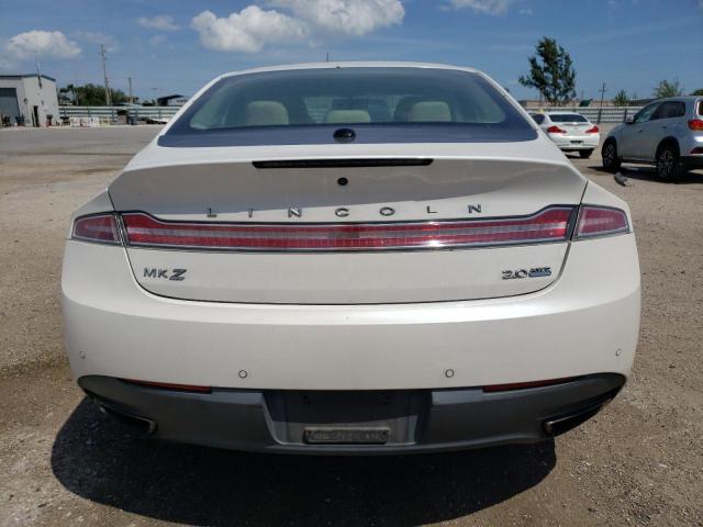 3LN6L2J96DR802337 - 2013 LINCOLN MKZ WHITE photo 6