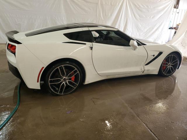1G1YB2D72K5124012 - 2019 CHEVROLET CORVETTE STINGRAY 1LT WHITE photo 3
