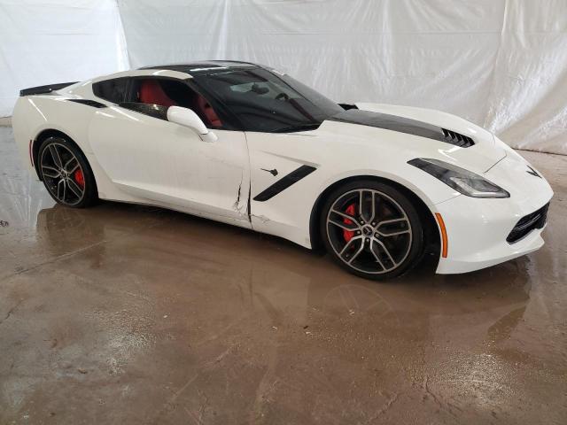 1G1YB2D72K5124012 - 2019 CHEVROLET CORVETTE STINGRAY 1LT WHITE photo 4