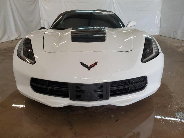 1G1YB2D72K5124012 - 2019 CHEVROLET CORVETTE STINGRAY 1LT WHITE photo 5