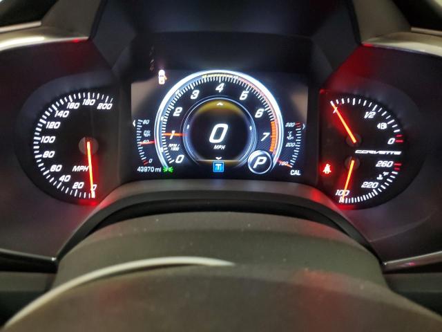 1G1YB2D72K5124012 - 2019 CHEVROLET CORVETTE STINGRAY 1LT WHITE photo 9