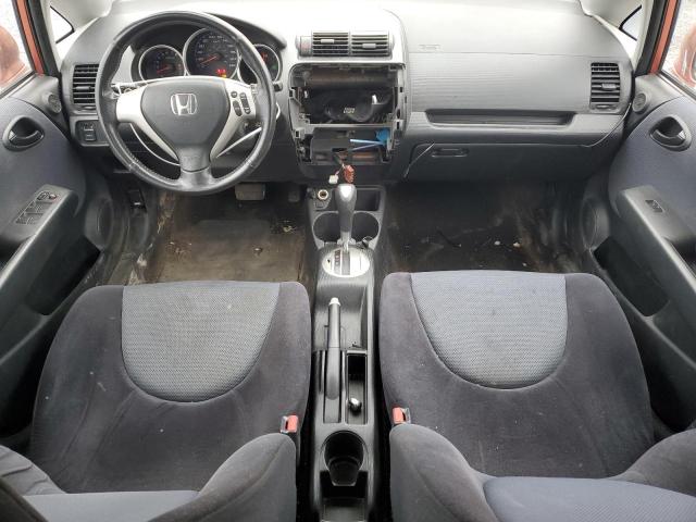 JHMGD38657S802036 - 2007 HONDA FIT S ნარინჯისფერი ფოტო 8