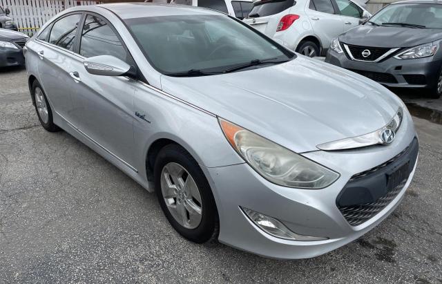 KMHEC4A43BA003893 - 2011 HYUNDAI SONATA HYBRID SILVER photo 1